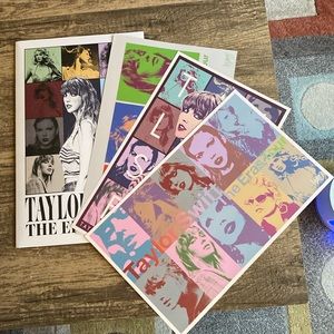 Taylor Swift The Eras Tour VIP Posters and Folder